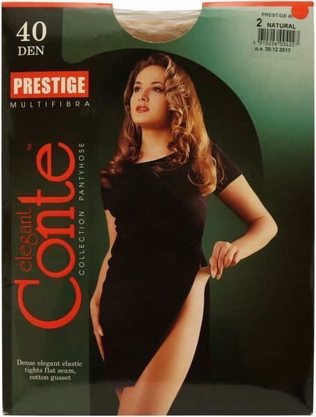 Колготки Conte PRESTIGE 40 den natural р. 4 бежевый 