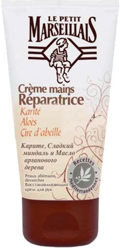 Крем для рук Le Petit Marseillais Карите, сладкий миндаль и аргановое масло 75 мл