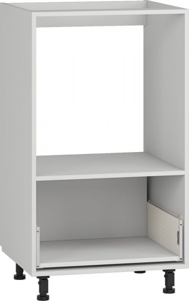 Шкаф под духовку Грейд нижняя с ящиком (стандарт) 600x1070x560 мм серый 