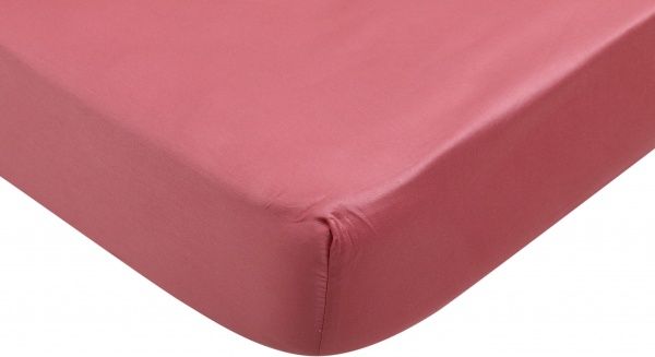 Простирадло на резинці Solid 180x200 см мідний Luna 