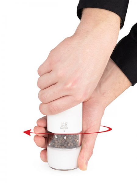 Мельница для перца электрическая Alaska 17 см белый (27667_BS) Peugeot