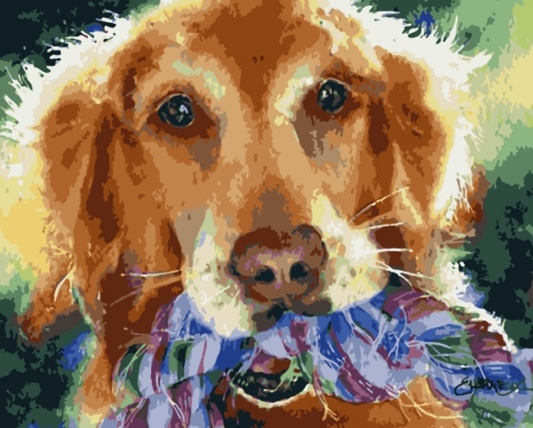 Картина за номерами Милий друг bk_1126 50x40 см BookOpt 