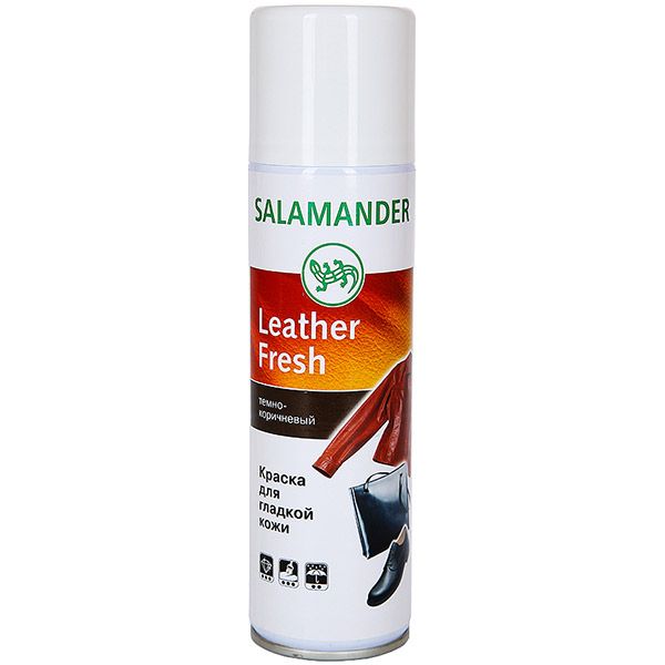 Фарба Salamander Leather Fresh темно-коричнева 250 мл