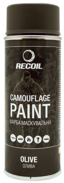 Краска маскировочная Recoil Олива 400 мл