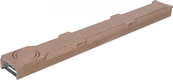 Канал ACO Self Euromini с оцинкованной решеткой 1м