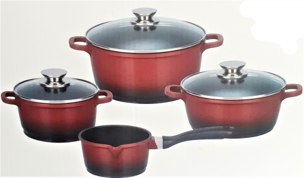 Набор кастрюль Alucast 7 предметов 9159026 ELO