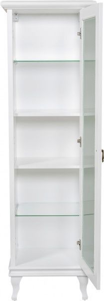 Пенал підлоговий Aqua Rodos Беатріче New білий патина золото