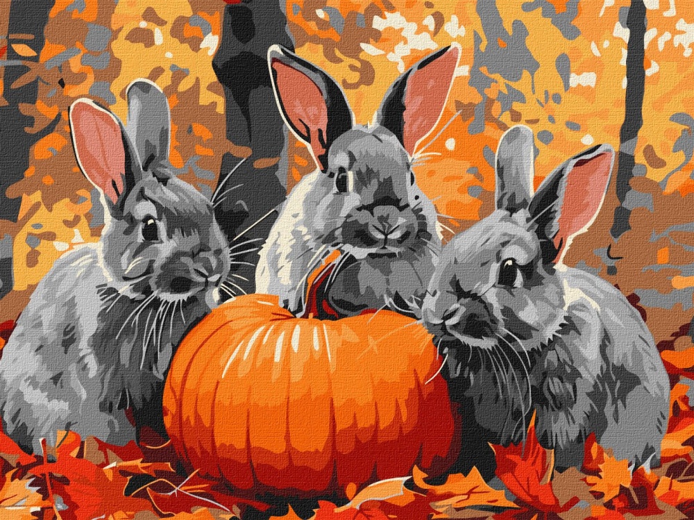 Картина по номерам Приключения кролика ©art_selena_ua 30x40 см Идейка