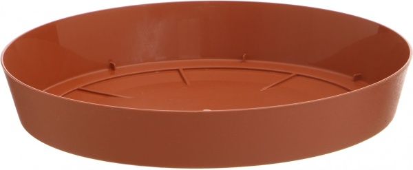 Піддон пластиковий Prosperplast Lofly круглий (70780-624) теракот 