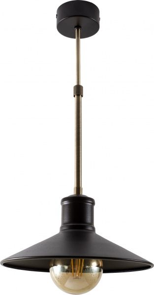 Подвес Светкомплект Loft PLC 411 1xE27 бронза/черный