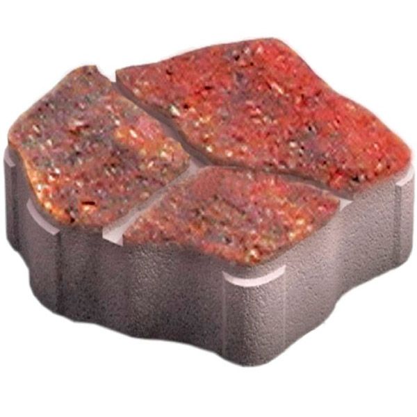 Тротуарна плитка Золотой Мандарин Піщаник модена 334x246x60 мм