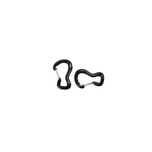 Карабин TickeToTheMoon Carabiner 50x черный 
