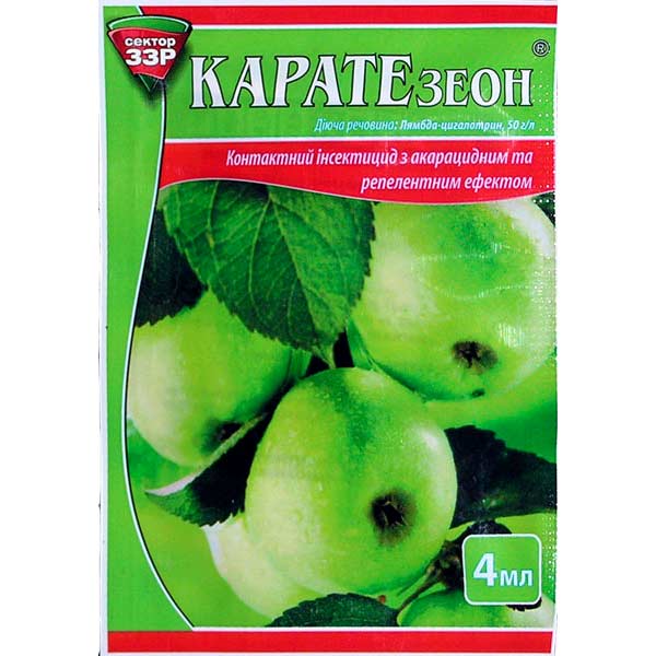 Инсекто-акарицид 33P Карате зеон CS мк.с 4 мл