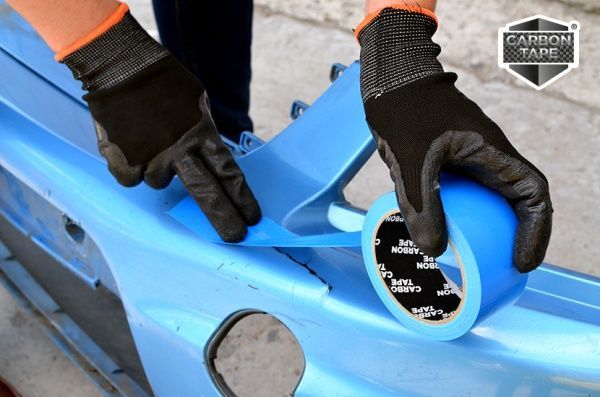 Армована стрічка CARBON TAPE AQUASTOP 48x10 м синій