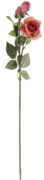 Рослина штучна Троянда 73 см шампанське Девілон