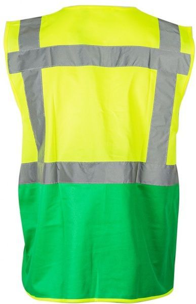 Жилет сигнальний Sizam Coventry р. XXXL зріст універсальний 30149 зелений із жовтим