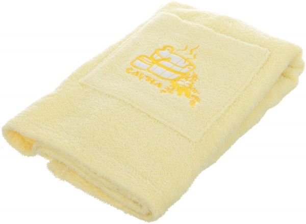 Сарафан для сауны р. L/XL желтый 