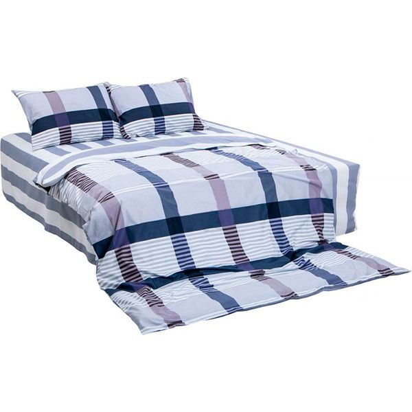 Комплект постільної білизни двоспальний Ibodo Checks
