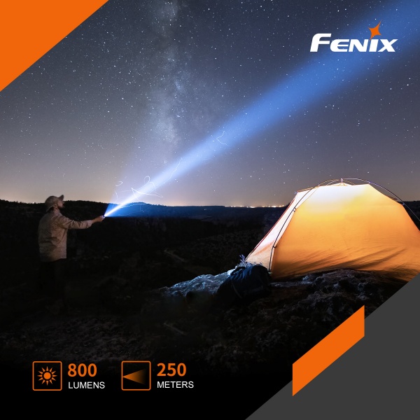 Ліхтарик Fenix ручний PD25R, 800лм