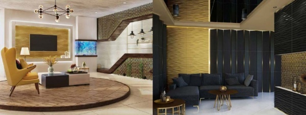 Плитка TABRIZ TILE Siroco White 30x90 