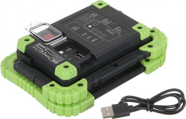 Фонарь Emos P4534 зеленый черный 