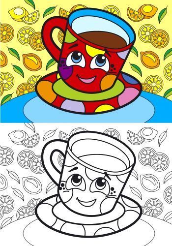 Розмальовка «Dishes» 4402647021053