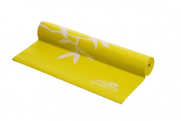 Килимок гімнастичний PowerPlay 4011 жовтий