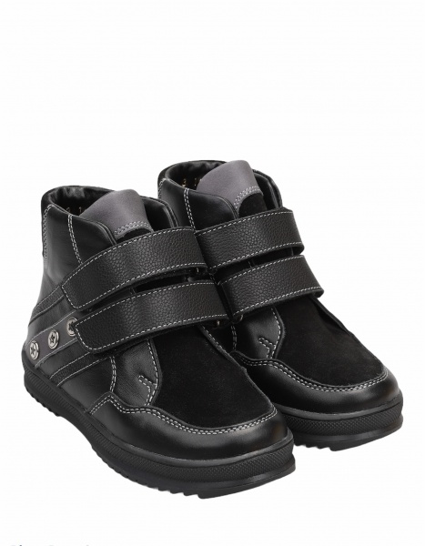 Ботинки для мальчика MiracleMe 7317 р.29 черный 