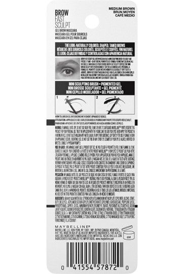 Тушь для бровей Maybelline New York Brow Fast Sculpt 04 Medium Brown 2,8 мл