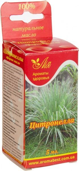 Ефірна олія Лія Цитронелла 5 мл 