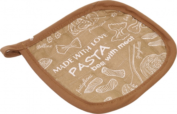 Прихватка полупанама Паста 166847 20x20 см бежевый Homeline 