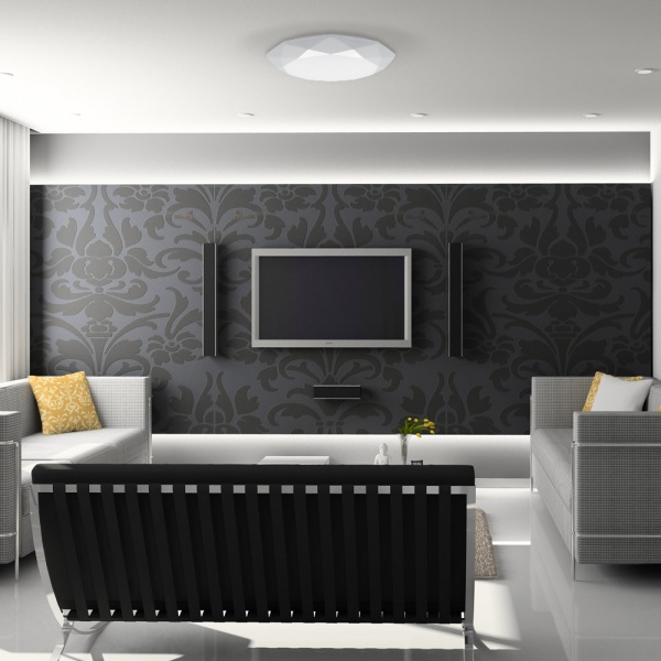 Светильник настенный Feron AL588 24 Вт белый 