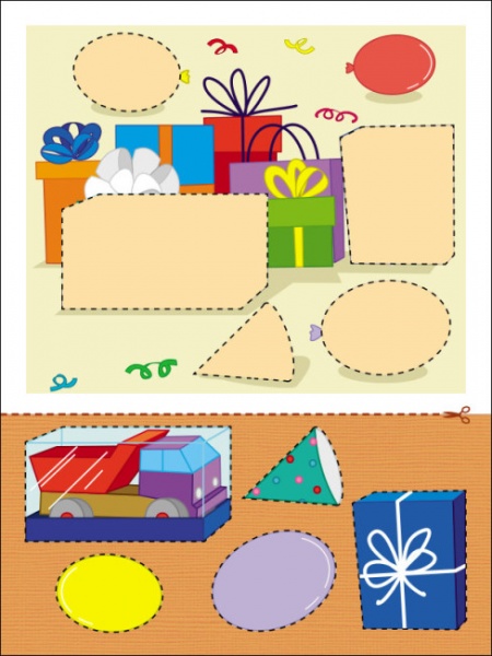 Аплікація АРТ Силуетне вирізання. Рівень №5 374627