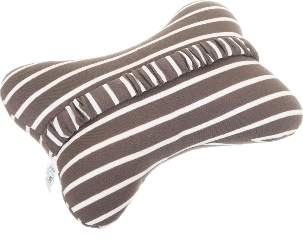 Подушка для подорожей Tabby Luna 30x20 см коричневий