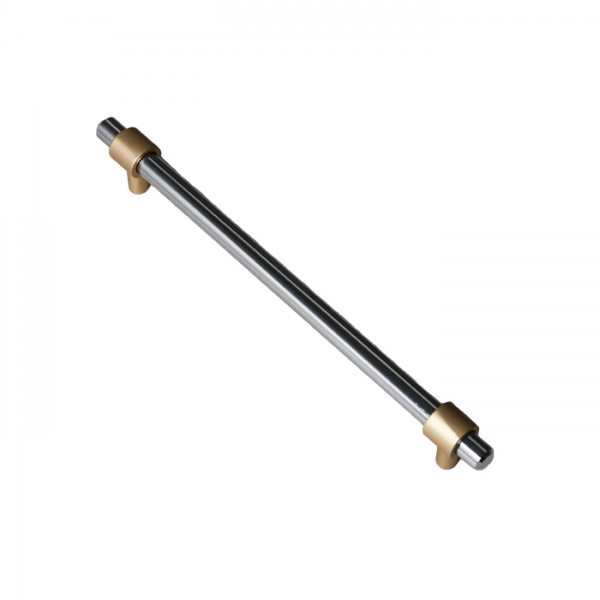 Меблева ручка рейлінгова Kerron S-3411-192 CH-OT 192 мм S-3411-192 CH-OT хром