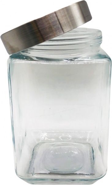 Банка для сипучих Basic 1,7 л 11,6x11,6x18,7 см UP! (Underprice)