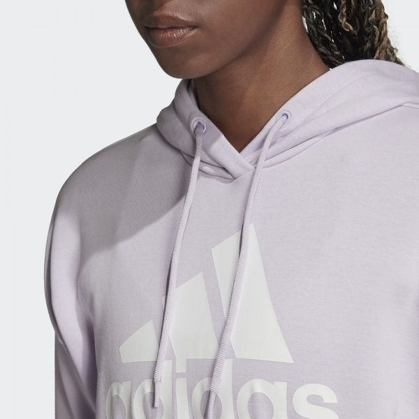 Джемпер Adidas W BOS LONG HD FI4633 р. XS фіолетовий
