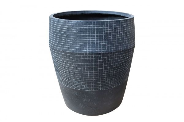 Кашпо Engard Пуату круглий 300 л сірий (GA76-3) 