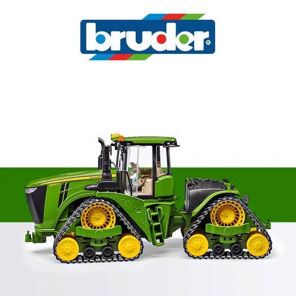 Трактор Bruder John Deere на гусеницях 04055