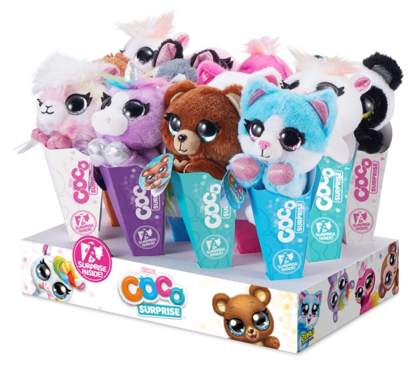 Мягкая игрушка ZURU COCO SURPRISE в ассортименте 28 см 6635243