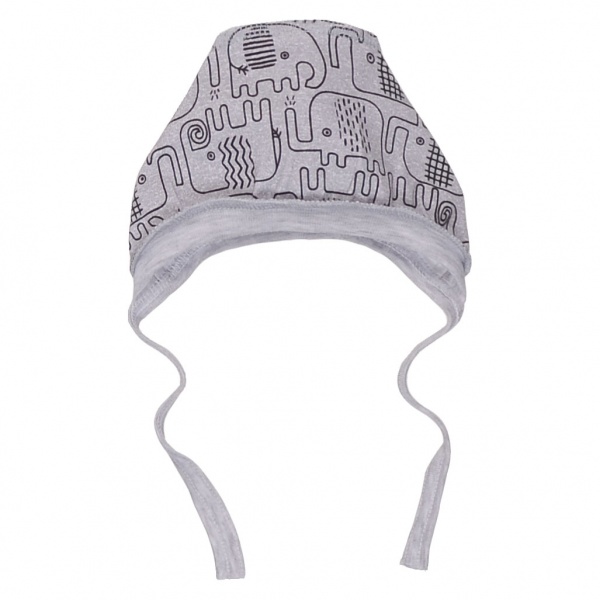 Чепчик детский Татошка р.3 серый меланж 0506207слн