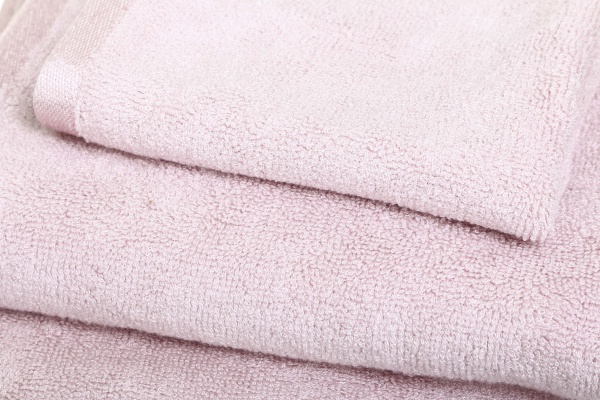 Полотенце махровое Glossy 30x50 см пудровый Texpol 