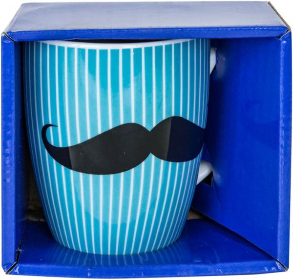 Чашка Чорні вуса 360 мл 21-272-063 Keramia