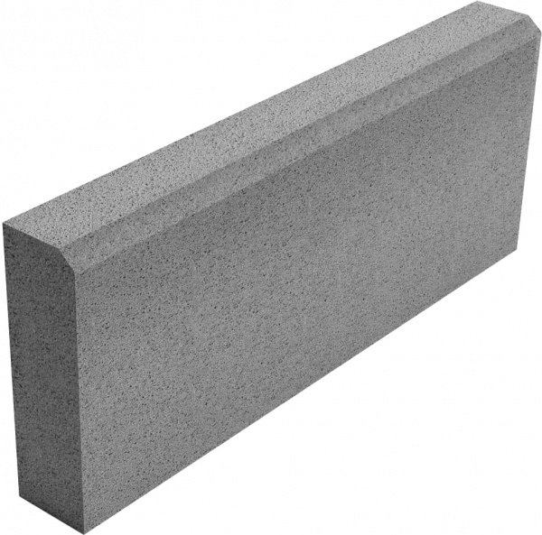 Бордюр Авеню парковий 500 х 60 х 200 мм сірий