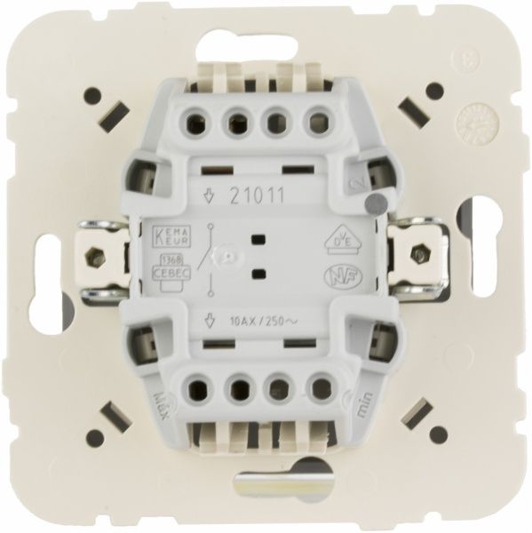 Выключатель одноклавишный Efapel Logus без подсветки 10 А 250В IP20 алюминий 21011 TAL