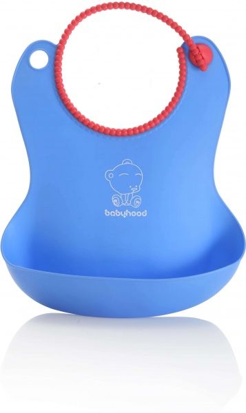 Нагрудник Babyhood синий BH-401B 