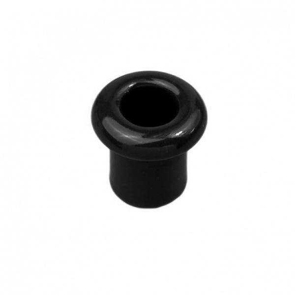 Ізолятор Bironi 4 шт./уп прохідний чорний кераміка R-VT-03