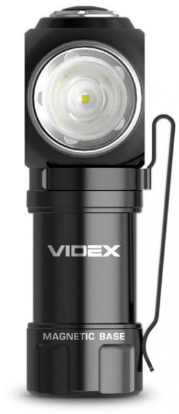 Фонарик портативный Videx VLF-A055H 600Lm 5700K черный