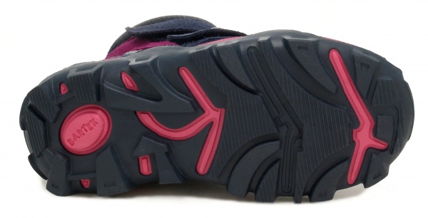 Черевики для дівчаток BARTEK 14395020 р.30 гранатовий із рожевим 