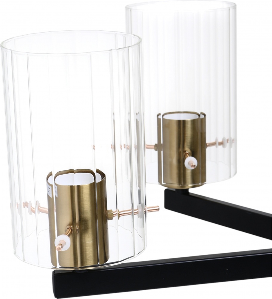 Люстра Sensio Nim 5x40 Вт E27 черный с золотистым LS-74643/5B-E2740W